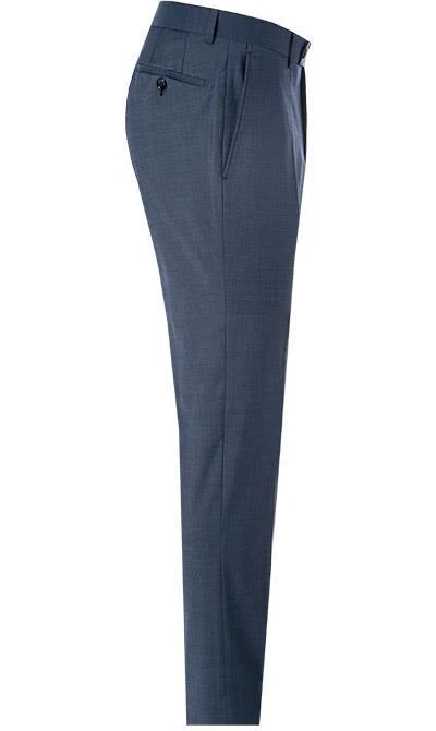 Daniel Hechter Anzug 40202+40252/100110/670 Modern Fit, Schurwolle klimaregulierend, Indigo meliert, Nachtblau 10 Daniel Hechter Anzug 40202+40252/100110/670 Modern Fit, Schurwolle klimaregulierend, Indigo meliert, Nachtblau – Bild 8