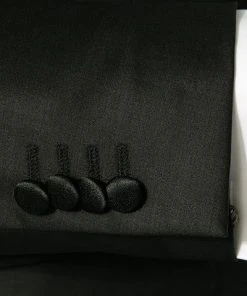 KARL LAGERFELD Anzug 155225+ 255025/10/500096/990 Smoking, Schurwoll-Stretch, Schwarz -Anzüge & Westen Verkäufe 309701 norm4