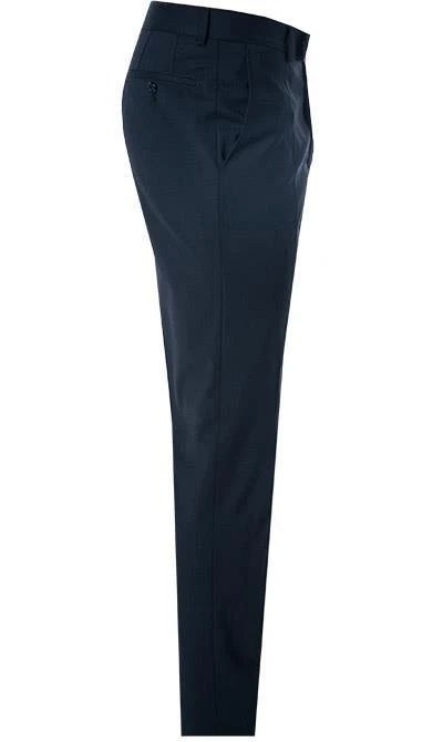 KARL LAGERFELD Anzug 155200+255001/10/500099/690 Schurwoll-Stretch, Nachtblau, Marine 9 KARL LAGERFELD Anzug 155200+255001/10/500099/690 Schurwoll-Stretch, Nachtblau, Marine – Bild 7