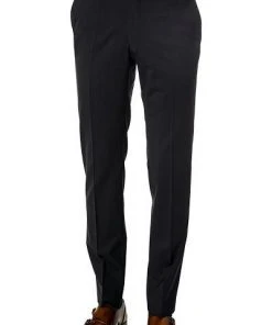 KARL LAGERFELD Hose 255001/10/500099/690 Schurwolle, Nachtblau, Marine