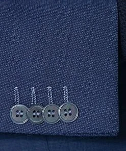 Daniel Hechter Anzug 40303+40353/100113/660 Regular Fit, Schurwolle, Blau meliert, Blau -Anzüge & Westen Verkäufe 310481 norm4