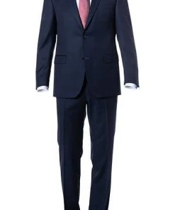 Carl Gross Anzug 70-060N0/323022+332023/63 Modern Fit, Schurwolle, Dunkelblau, Marine