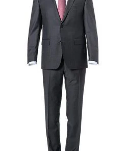 Carl Gross Anzug 70-060N0/323022+332023/82 Modern Fit, Schurwolle, Dunkelgrau, Anthrazit