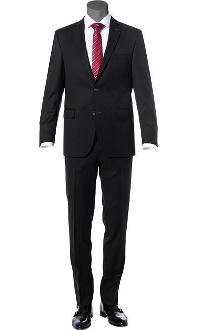Carl Gross Anzug 70-060N0/323022+332023/90 Modern Fit, Schurwolle, Schwarz 3 Carl Gross Anzug 70-060N0/323022+332023/90 Modern Fit, Schurwolle, Schwarz