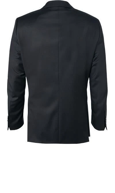 Carl Gross Anzug 70-060N0/323022+332023/90 Modern Fit, Schurwolle, Schwarz 5 Carl Gross Anzug 70-060N0/323022+332023/90 Modern Fit, Schurwolle, Schwarz – Bild 3