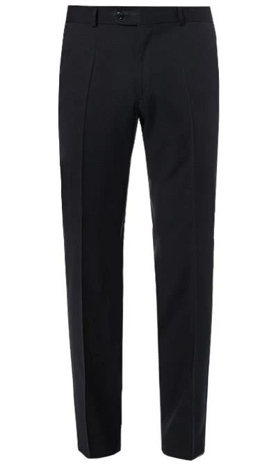 Carl Gross Anzug 70-060N0/323022+332023/90 Modern Fit, Schurwolle, Schwarz 9 Carl Gross Anzug 70-060N0/323022+332023/90 Modern Fit, Schurwolle, Schwarz – Bild 7