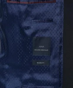 EDUARD DRESSLER Smoking 00225/6B11+3B45/46 Shaped Fit, Wolle-Mohair, Nachtblau, Marine 14 EDUARD DRESSLER Smoking 00225/6B11+3B45/46 Shaped Fit, Wolle-Mohair, Nachtblau, Marine -Anzüge & Westen Verkäufe 312219 norm5