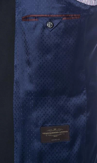 EDUARD DRESSLER Smoking 00225/6B11+3B45/46 Shaped Fit, Wolle-Mohair, Nachtblau, Marine 8 EDUARD DRESSLER Smoking 00225/6B11+3B45/46 Shaped Fit, Wolle-Mohair, Nachtblau, Marine – Bild 6