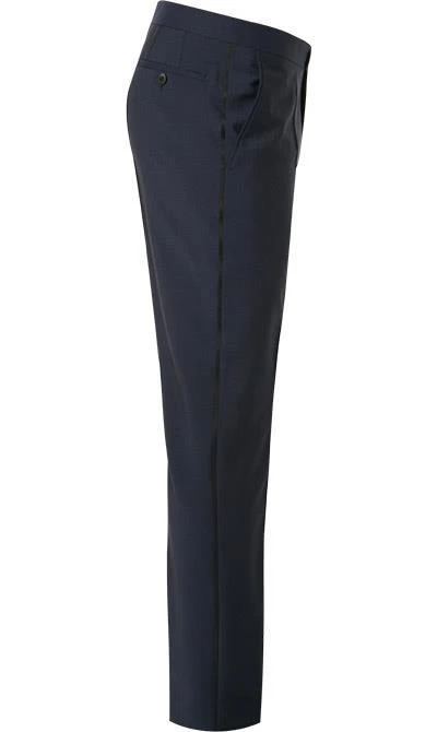 EDUARD DRESSLER Smoking 00225/6B11+3B45/46 Shaped Fit, Wolle-Mohair, Nachtblau, Marine 10 EDUARD DRESSLER Smoking 00225/6B11+3B45/46 Shaped Fit, Wolle-Mohair, Nachtblau, Marine – Bild 8