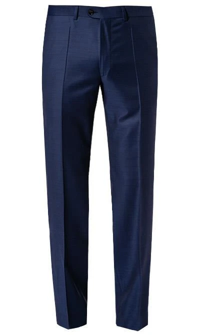 EDUARD DRESSLER Anzug 00510/6B01+3B25/45 Shaped Fit, Schurwolle Super140, Dunkelblau meliert, Dunkelblau 9 EDUARD DRESSLER Anzug 00510/6B01+3B25/45 Shaped Fit, Schurwolle Super140, Dunkelblau meliert, Dunkelblau – Bild 7