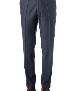 Carl Gross Hose Sascha 70-060N0/332023/61 Modern Fit, Schurwolle, Blau, Stahlblau