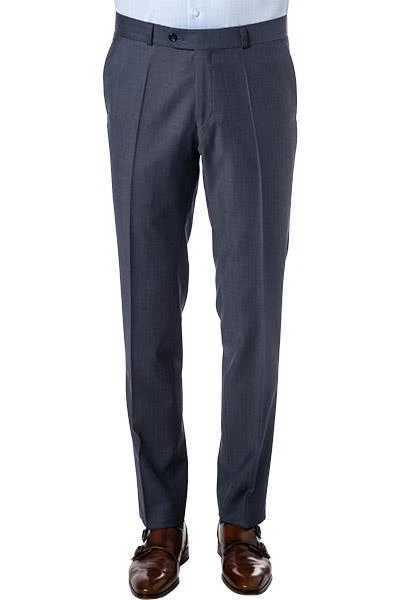 Carl Gross Hose Sascha 70-060N0/332023/61 Modern Fit, Schurwolle, Blau, Stahlblau 3 Carl Gross Hose Sascha 70-060N0/332023/61 Modern Fit, Schurwolle, Blau, Stahlblau