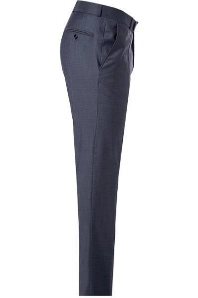 Carl Gross Hose Sascha 70-060N0/332023/61 Modern Fit, Schurwolle, Blau, Stahlblau 5 Carl Gross Hose Sascha 70-060N0/332023/61 Modern Fit, Schurwolle, Blau, Stahlblau – Bild 3