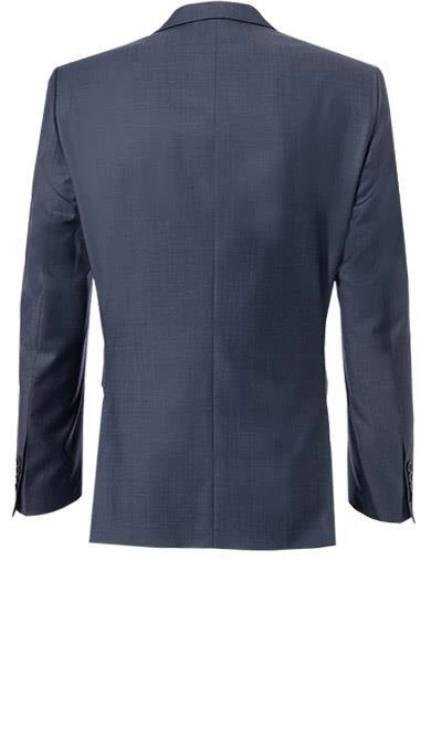 Carl Gross Anzug 70-060N0/323022+332023/61 Modern Fit, Schurwolle, Blau, Stahlblau 5 Carl Gross Anzug 70-060N0/323022+332023/61 Modern Fit, Schurwolle, Blau, Stahlblau – Bild 3