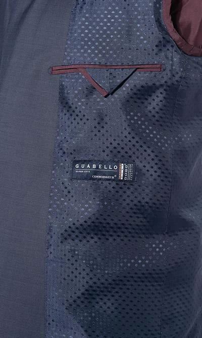 Carl Gross Anzug 70-060N0/323022+332023/61 Modern Fit, Schurwolle, Blau, Stahlblau 7 Carl Gross Anzug 70-060N0/323022+332023/61 Modern Fit, Schurwolle, Blau, Stahlblau – Bild 5