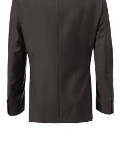 Carl Gross Anzug 70-060N0/323022+332023+343113/72 Anzug mit Weste, Modern Fit, Schurwolle, Dunkelbraun, Braun -Anzüge & Westen Verkäufe 312724 norm3