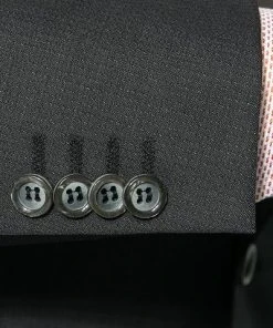 ROY ROBSON Anzug S00050741254400+1267500/A009 Regular Fit, Schurwolle Super120, Anthrazit meliert, Anthrazit -Anzüge & Westen Verkäufe 313018 norm4