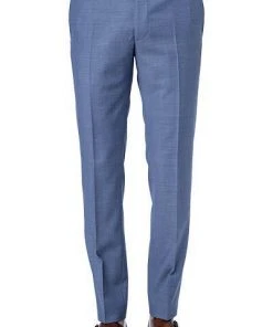 JOOP! Hose Blayr 30015838/452 Slim Fit, Schurwolle Super100, Blau meliert, Blau