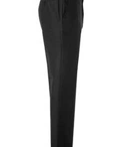 BOSS Hose Lenon 50410140/001 Regular Fit, Schurwolle, Schwarz meliert, Schwarz -Anzüge & Westen Verkäufe 315936 norm3