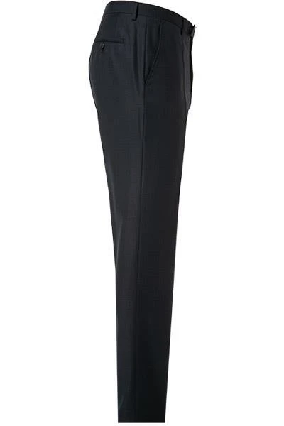 BOSS Hose Lenon 50410140/402 Regular Fit, Schurwolle, Dunkelblau meliert, Dunkelblau 5 BOSS Hose Lenon 50410140/402 Regular Fit, Schurwolle, Dunkelblau meliert, Dunkelblau – Bild 3