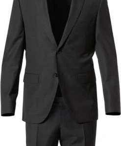 BOSS Anzug Jeckson/Lenon 50410126+50410140/001 Anzug Jeckson-Lenon, Regular Fit, Schurwolle, Schwarz meliert, Schwarz -Anzüge & Westen Verkäufe 315945 norm2