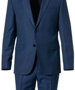 BOSS Anzug Jeckson/Lenon 50410126+50410140/420 Anzug Jeckson-Lenon, Regular Fit, Schurwolle, Mittelblau meliert, Blau -Anzüge & Westen Verkäufe 315955 norm2