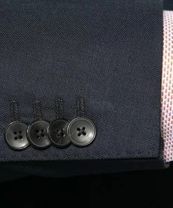 BOSS Anzug Jeckson/Lenon 50410126+50410140/402 Anzug Jeckson-Lenon, Regular Fit, Schurwolle, Nachtblau meliert, Dunkelblau -Anzüge & Westen Verkäufe 315976 norm4