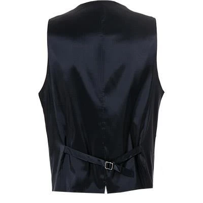 BOSS Weste Huge 50409255/480 Schurwolle REDA, Dunkelblau, Blau 4 BOSS Weste Huge 50409255/480 Schurwolle REDA, Dunkelblau, Blau – Bild 2