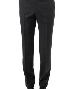 BOSS Hose Lenon 50409254/001 Regular Fit, Schurwolle REDA, Schwarz