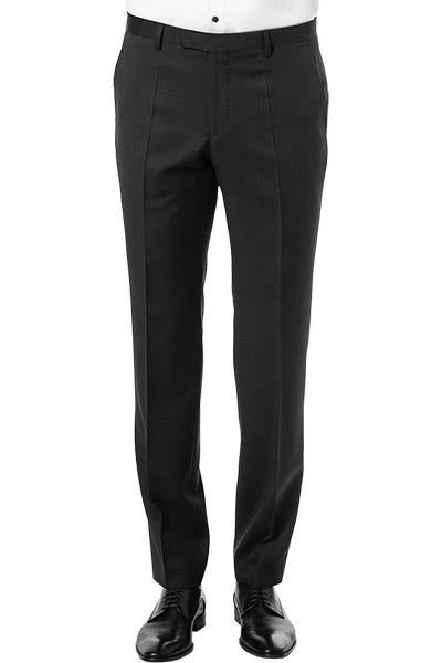 BOSS Hose Lenon 50409254/001 Regular Fit, Schurwolle REDA, Schwarz 3 BOSS Hose Lenon 50409254/001 Regular Fit, Schurwolle REDA, Schwarz