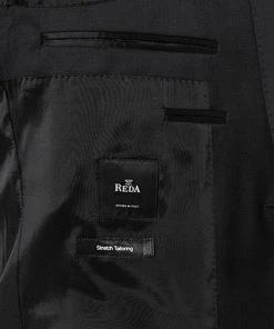 BOSS Anzug Huge/Lenon 50408828+9254/001 Anzug Huge-Lenon, Slim Fit, Schurwolle REDA, Schwarz -Anzüge & Westen Verkäufe 316054 norm6