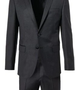 BOSS Anzug Huge/Lenon 50408828+9254/021 Anzug Huge-Lenon, Slim Fit, Schurwolle REDA, Anthrazit meliert, Dunkelgrau -Anzüge & Westen Verkäufe 316056 norm2