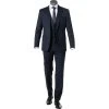 BOSS Anzug Huge/Lenon 50408828+9254+9255/480 Anzug Huge-Lenon , Slim Fit, Schurwolle REDA, Dunkelblau, Blau