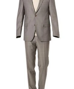 Carl Gross Anzug 60-045N1/323022+23/71 Modern Fit, Schurwolle Super110, Cappuccino