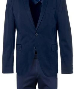 Pierre Cardin Anzug 62211+72137/810/75201/3000 Slim Fit, Baumwoll-Stretch halbgefüttert, Navy, Marine -Anzüge & Westen Verkäufe 316251 norm2
