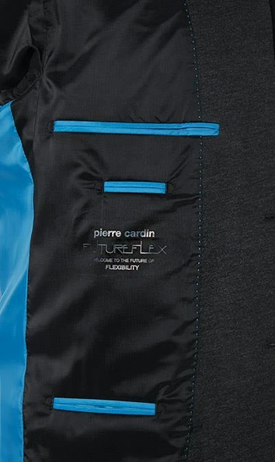 Pierre Cardin Anzug 62211+72137/810/75281/2100 Slim Fit, Jersey halbgefüttert, Anthrazit meliert, Anthrazit 8 Pierre Cardin Anzug 62211+72137/810/75281/2100 Slim Fit, Jersey halbgefüttert, Anthrazit meliert, Anthrazit – Bild 6