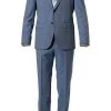 BOSS Anzug Jeckson/Lenon 50412308+50412309/450 Anzug Jeckson-Lenon, Regular Fit, Schurwolle, Blau meliert, Jeansblau -Anzüge & Westen Verkäufe 316292 norm