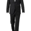 BOSS Anzug Jeckson/Genius 50409253+50408837/001 Anzug Jeckson-Genius, Regular Fit, Schurwolle REDA, Schwarz
