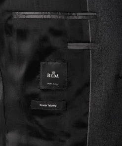 BOSS Anzug Jeckson/Genius 50409253+50408837/021 Anzug Jeckson-Genius, Slim Fit, Schurwolle REDA, Anthrazit meliert, Dunkelgrau -Anzüge & Westen Verkäufe 316319 norm6