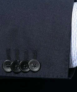 BOSS Anzug Jeckson/Genius 50409253+50408837/480 Anzug Jeckson-Genius, Regular Fit, Schurwolle REDA, Dunkelblau, Blau -Anzüge & Westen Verkäufe 316320 norm4