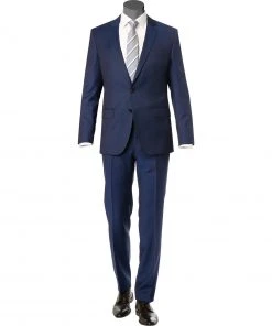 BOSS Anzug Huge/Lenon 50408828+9254/419 Anzug Huge-Lenon, Slim Fit, Schurwolle REDA, Marine