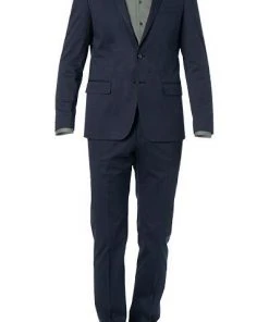 KARL LAGERFELD Anzug 105200/591092/690 Baumwoll-Stretch, Nachtblau, Dunkelblau