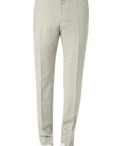 Strellson Hose Mercer 30015937/055 Slim Fit, Schurwolle, Hellgrau meliert, Hellgrau