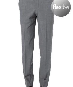 Pierre Cardin Hose Dupont 72240/850/55821/2600 Regular Fit, Schurwolle, Grau meliert, Grau