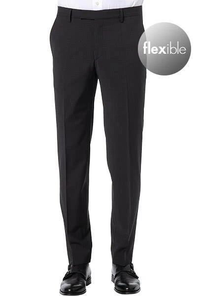 Pierre Cardin Hose Dupont 72240/850/55811/2000 Regular Fit, Schurwolle, Schwarz meliert, Schwarz 3 Pierre Cardin Hose Dupont 72240/850/55811/2000 Regular Fit, Schurwolle, Schwarz meliert, Schwarz