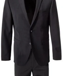 Pierre Cardin Anzug 52261+72240/850/55811/2000 Regular Fit, Schurwoll-Stretch Futureflex, Schwarz meliert, Schwarz -Anzüge & Westen Verkäufe 322407 norm2