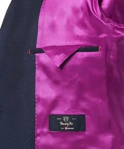 CG Anzug 80-138N1/424012+430013/63 Slim Fit, Schurwolle, Saphirblau, Blau-schwarz -Anzüge & Westen Verkäufe 323756 norm5