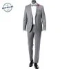 CG Anzug 80-140S0/424002+430013/81 Slim Fit, Schurwolle, Hellgrau meliert, Hellgrau