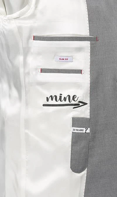 CG Anzug 80-140S0/424002+430013/81 Slim Fit, Schurwolle, Hellgrau meliert, Hellgrau 9 CG Anzug 80-140S0/424002+430013/81 Slim Fit, Schurwolle, Hellgrau meliert, Hellgrau – Bild 7