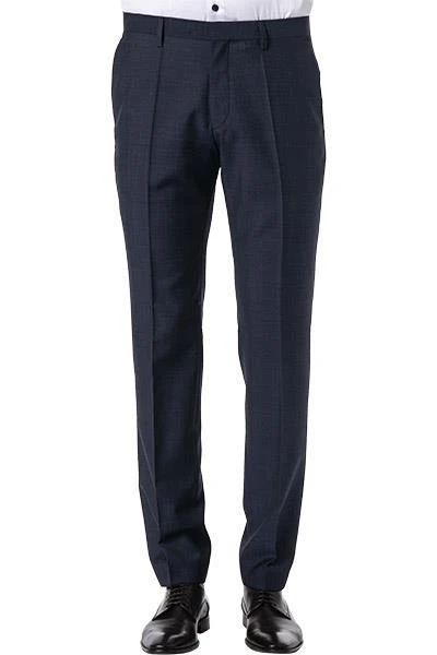 ROY ROBSON Hose S01050341295400/A401 Slim Fit, Schurwolle, Dunkelblau meliert, Dunkelblau 3 ROY ROBSON Hose S01050341295400/A401 Slim Fit, Schurwolle, Dunkelblau meliert, Dunkelblau